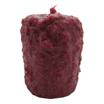 Starhollowcandleco Berries and Pine Pillar Candle Size: Tall Fatty 6.5
