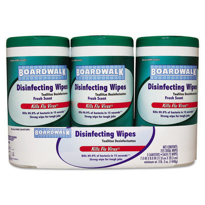 Boardwalk Disinfecting Wipes, Cleaners and Sanitizers Disinfecting