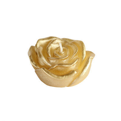 Zest Candle 3 Metallic Gold Rose Floating Candles