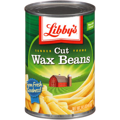 Libby's® Tender Young Cut Wax Beans 14.5 oz. Can