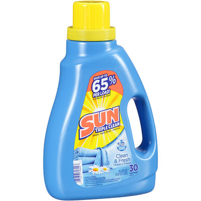 Sun® Clean & Fresh Laundry Detergent 30 Loads 45.4 Fl Oz Jug