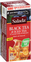 Salada® Tea Bags Black Tea for Iced Tea Berry Patch 18 ct 3.62 oz. Box