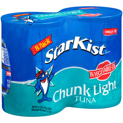 StarKist® Chunk Light Tuna in Vegetable Oil 8-5 oz. Cans