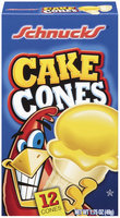 Shnucks Cake Cones 12 Ct