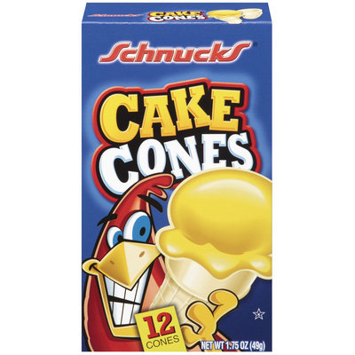 Shnucks Cake Cones 12 Ct