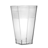 Fineline Settings, Inc Wavetrends 8 oz. Square Tumbler (Pack of 168) Size: 8 oz.