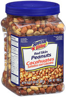 Special Value® Red Skin Peanuts 35 oz. Canister.