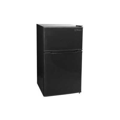 Kegco MDC315-2BB - 3.1 CF Two Door Counterhigh Refrigerator - Black