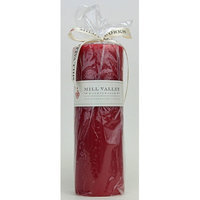 Mill Valley Candleworks Dusty Rose Scented Pillar Candle Size: 9