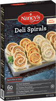 Nancy's Club Sandwich, Tomato Provolone, and Turkey Pepper Jack Deli Spirals 27 oz. Box