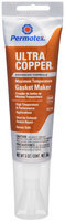 Permatex® Ultra Copper® Advanced Formula Maximum Temperature Gasket Maker 3 oz. Tube