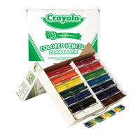 Crayola BAS130 240 Piece Long Colored Pencil Class Pack