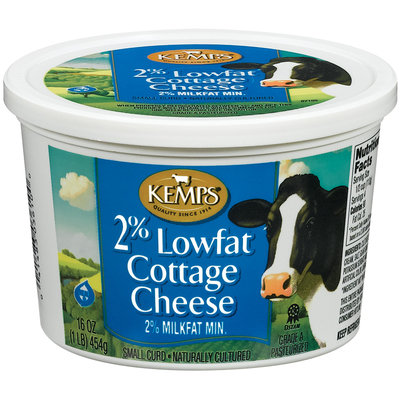 Kemps 2% Lowfat Cottage Cheese 16 Oz Tub