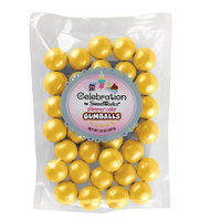 Sweetworks® Celebration Shimmer Gumballs Yellow