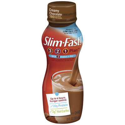 SlimFast Low Carb Diet Creamy Chocolate Shakes