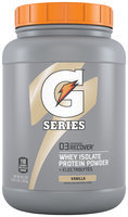Gatorade® G Series™ 03 Recover Vanilla Whey Isolate Protein Powder