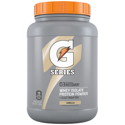Gatorade® G Series™ 03 Recover Vanilla Whey Isolate Protein Powder