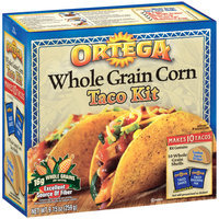 Ortega Whole Grain Corn Taco Kit 9.15 Oz Box