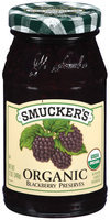 Smucker's Blackberry Organic Preserves 12 Oz Jar