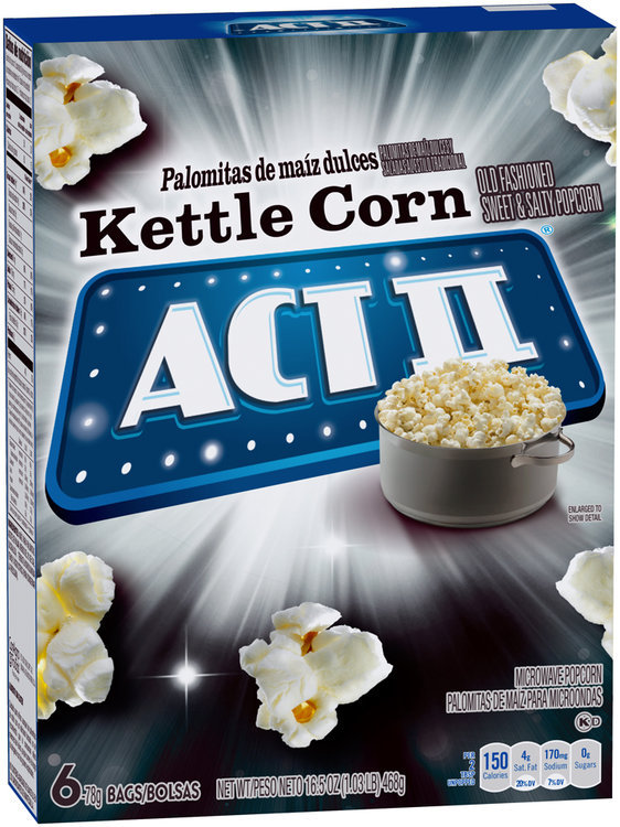 Act II® Kettle Corn Microwave Popcorn Reviews 2019