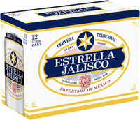 Estrella Jalisco Cerveza 12-12 fl. oz. Cans