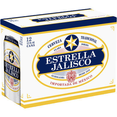Estrella Jalisco Cerveza 12-12 fl. oz. Cans