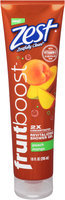 Zest® Fruitboost™ Peach Mango 2x Concentrated Revitalizing Shower Gel 10 fl. oz. Tube