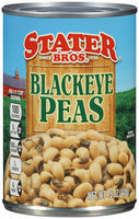 Stater Bros.® Blackeye Peas 15 oz. Can.