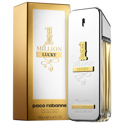 Paco Rabanne 1 Million Lucky Edt Spray .05oz/1.5ml Mens Cologne Sample Free Ship