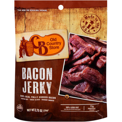 CB Old Country Store™ Bacon Jerky 2.75 oz. Pouch