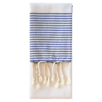 Nine Space Aegean Hand Towel, 31 x 15, Sailor Blue, 1 ea