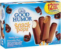 Good Humor Vanilla & Chocolate 1.75 Oz Snack Pops 12 Ct Box