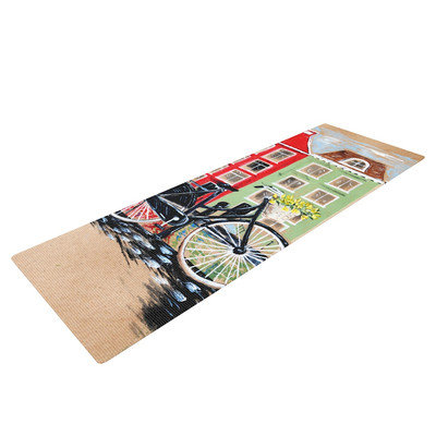 Kess Inhouse Bicycle by Christen Treat Yoga Mat