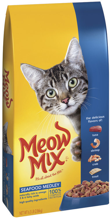 meow mix seafood