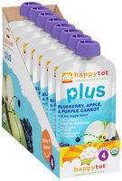 Happy Tot® Plus Blueberry, Apple & Purple Carrot Snack Pouch 8-4.22 oz. Pouch