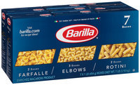 Barilla® Farfalle/Elbows/Rotini Pasta 7-1 lb. Boxes