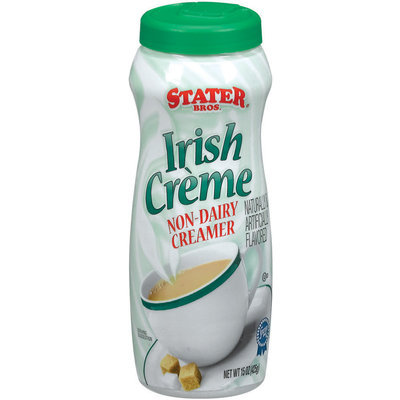 Stater Bros. Irish Creme Non-Dairy Creamer 15 Oz Pour Spout