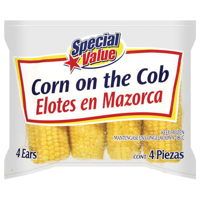 Special Value On The Cob Corn 4 Ct Bag