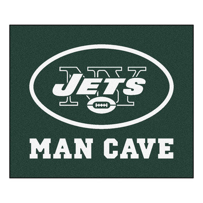 Sls Mats Fan Mats FAN-14347 New York Jets NFL Man Cave Tailgater Floor Mat - 60in x 72in