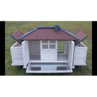 Cc Only Chicken Coop with Lockable Nesting Box and Storage