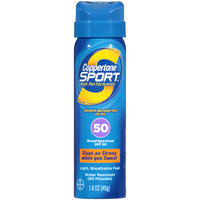 Coppertone® Sport® Broad Spectrum SPF 50 Sunscreen Spray 1.6 oz. Aerosol Can