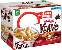Kellogg's® Krave® Chocolate Cereal in a Cup 4 ct Box
