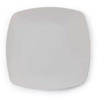 Fineline Settings, Inc Renaissance 10 Rounded Square China-Like Plates (Pack of 120), Bone