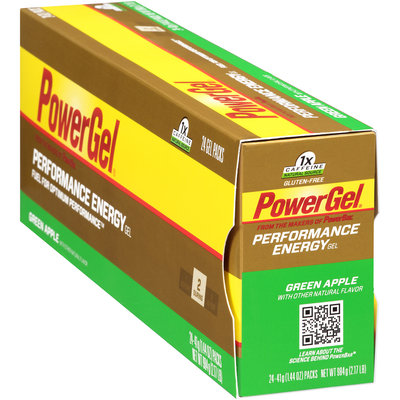 PowerBar Performance Energy PowerGel Green Apple