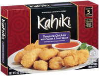 Kahiki® Tempura Chicken with Sweet & Sour Sauce Frozen Entree 8.5 oz. Box