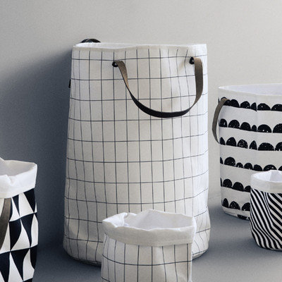 Scantrends Ferm Living Grid Laundry Basket