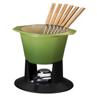 Le Creuset Of America Inc Le Creuset 1.75 qt. Traditional Fondue with Stand - Palm