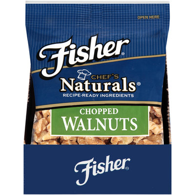 Fisher® Chef's Naturals® Chopped Walnuts 2 oz. Bag