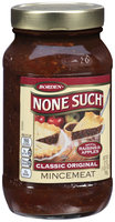 Borden® None Such® Classic Original Mincemeat 27 oz. Jar