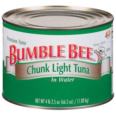Bumble Bee Chunk Light In Water Club Pack Tuna 66.5 Oz Can